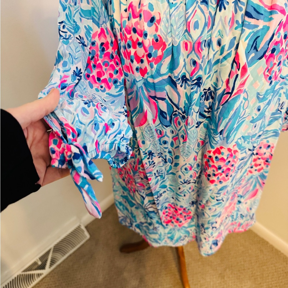 Lilly Pulitzer Vibrant Long Sleeve Dress - Picture 2 of 6